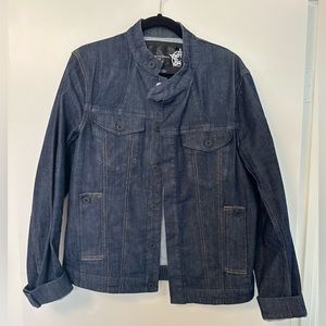 Armani Exchange dark blue denim jacket, barely worn